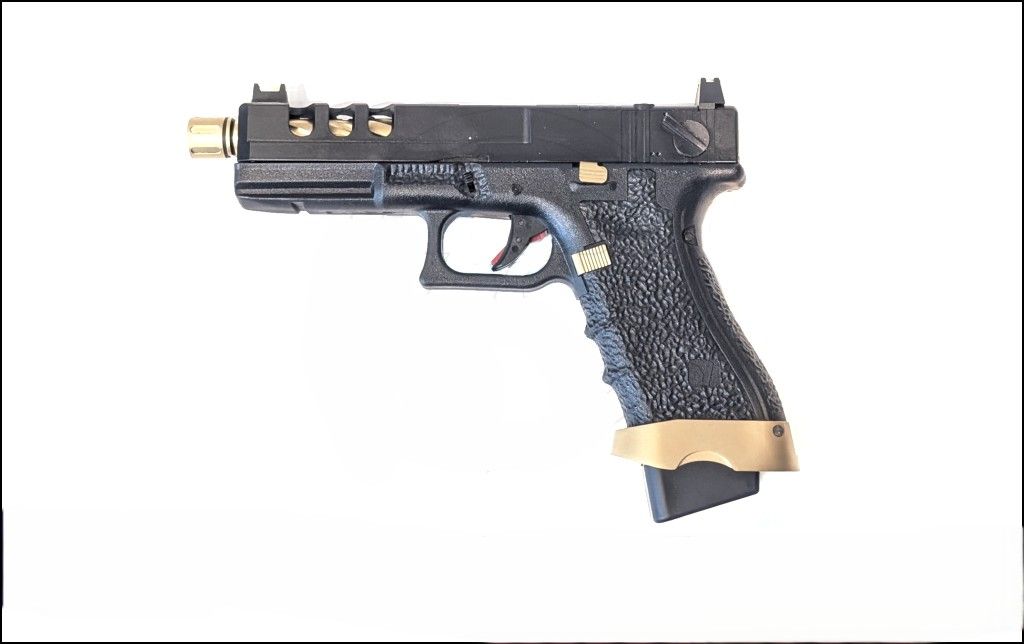 Vorsk EU8-V Vented Gold Match G18C Full Auto Black