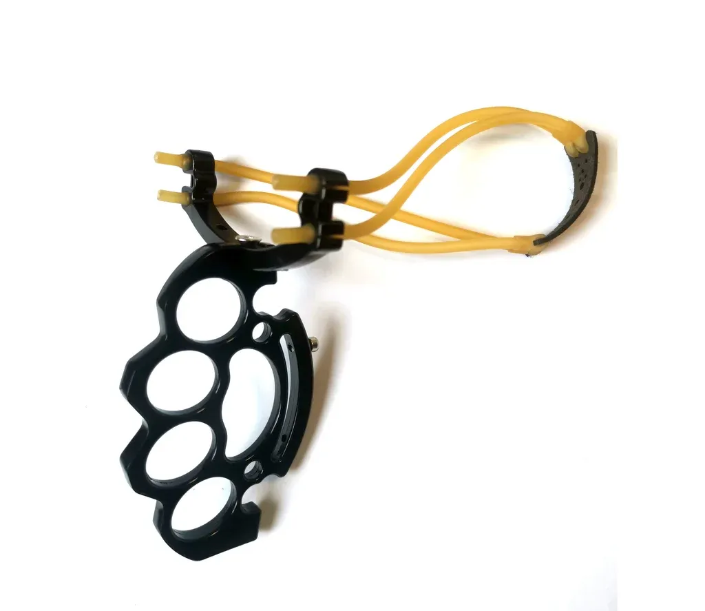 Knuckles Style with Sling Shot - Black
