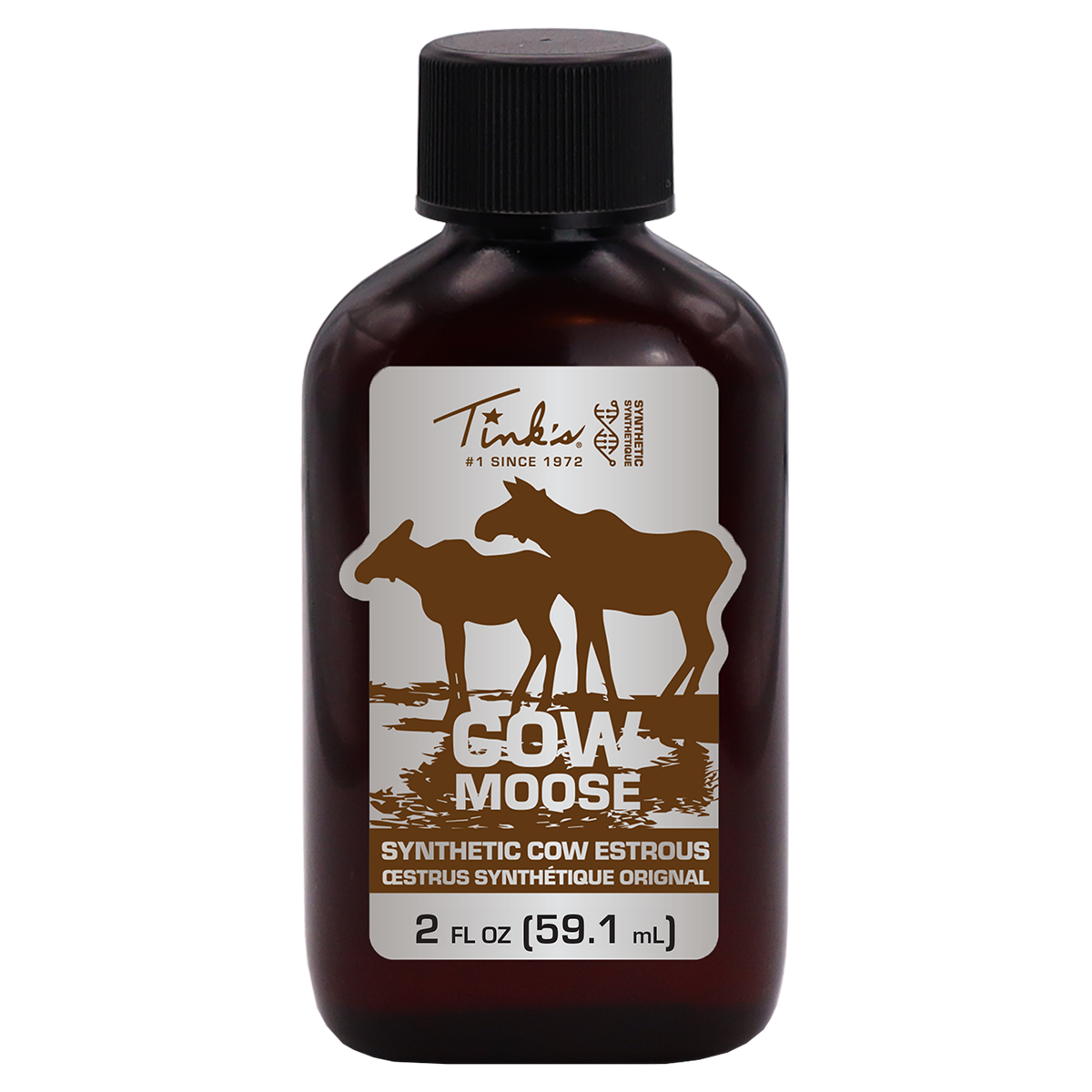 Tink's Synthetic Moose Cow Estrous - 2oz Plastic Bottle