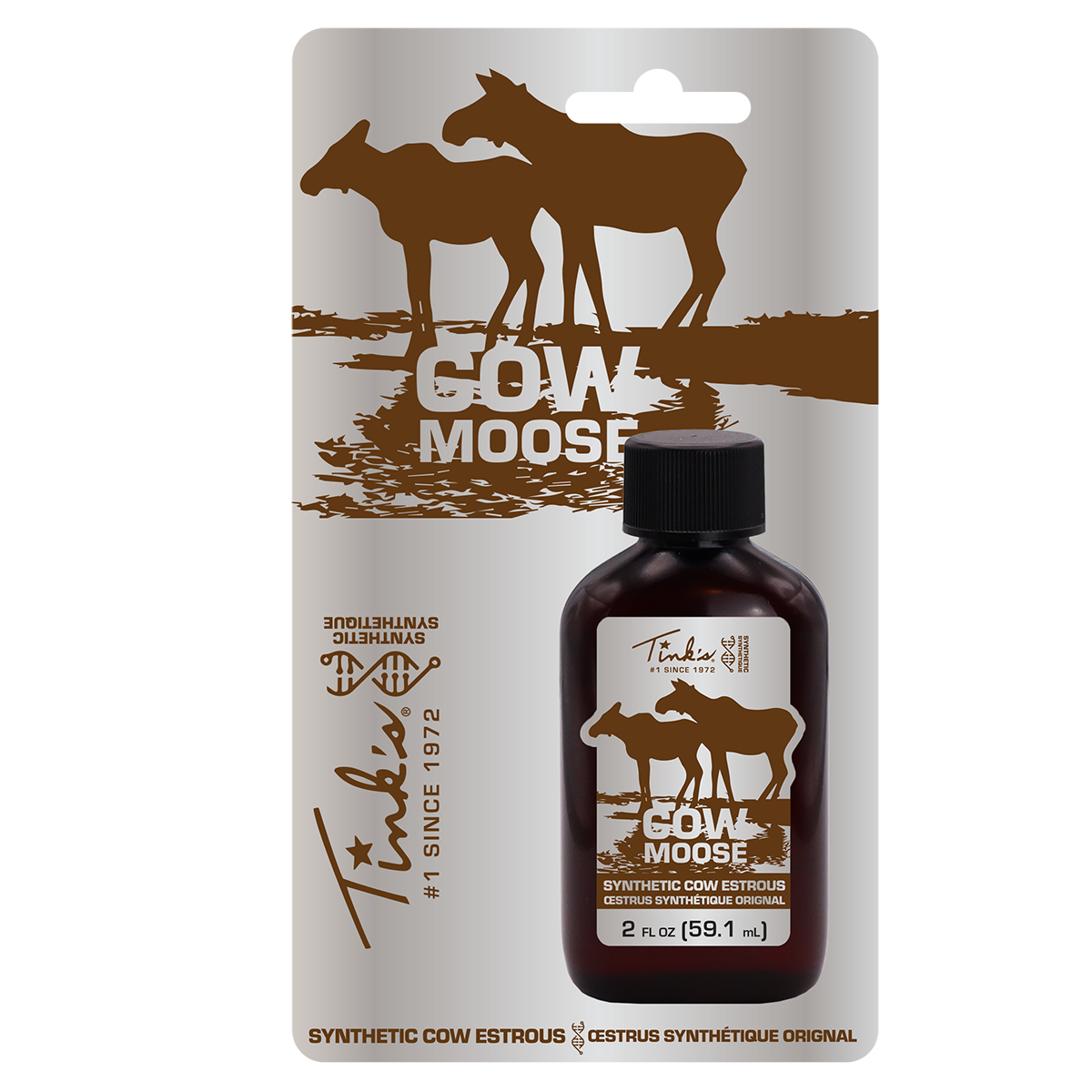 Tink's Synthetic Moose Cow Estrous - 2oz Plastic Bottle