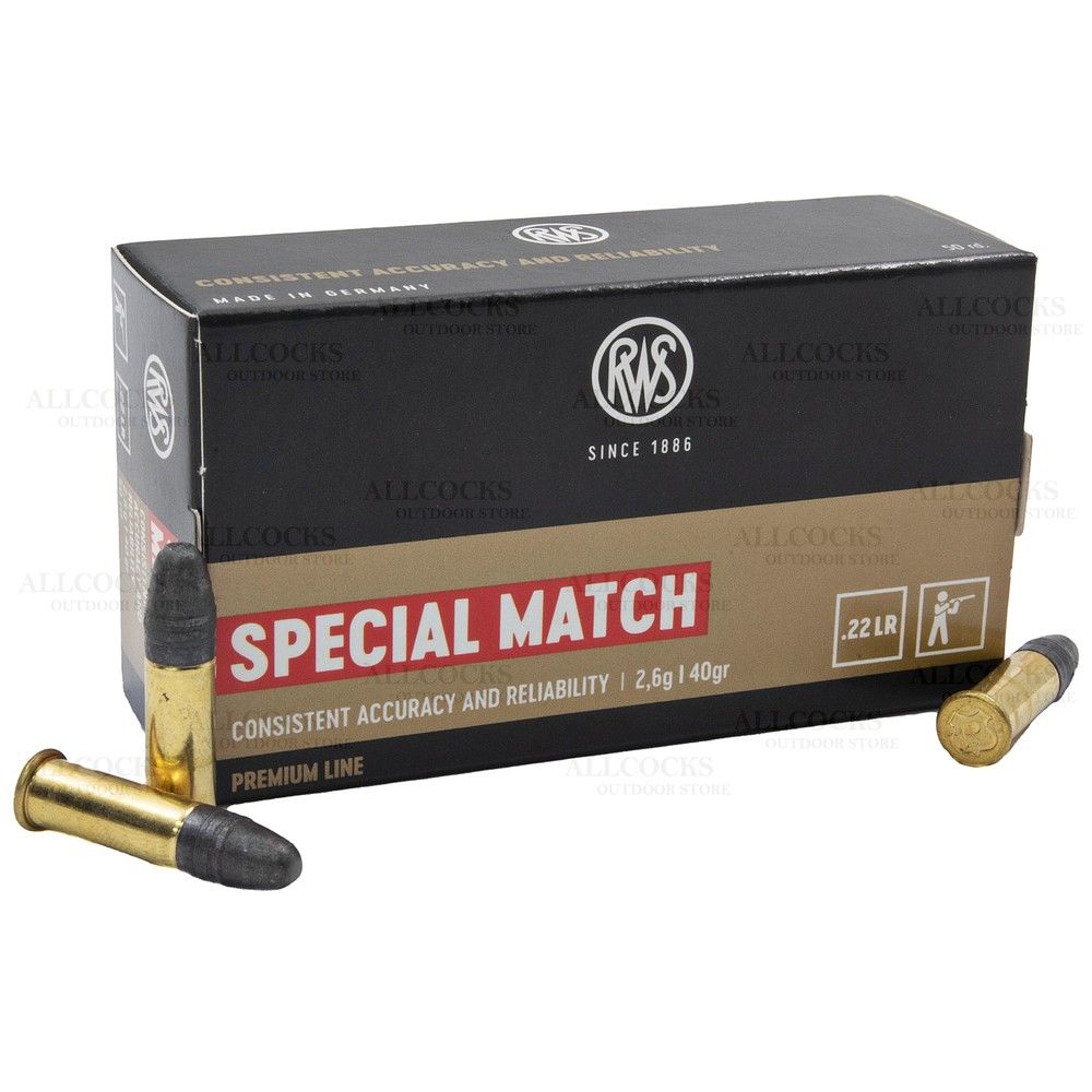 RWS Special Match 22LR 40Gr 50Rds — Siwash Sports