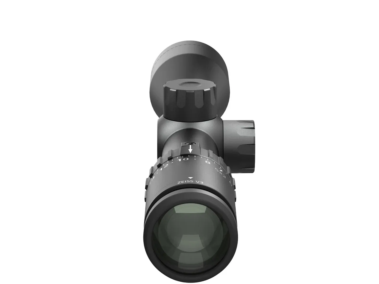 ZEISS V3 4.5-14x44 Riflescope with XRR Reticle (#84) - Capped Turrets - Fixed Parallax - .25 MOA