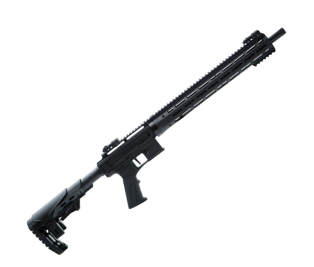 Derya TM22 Flash 22LR, 18" -  Black — Siwash Sports