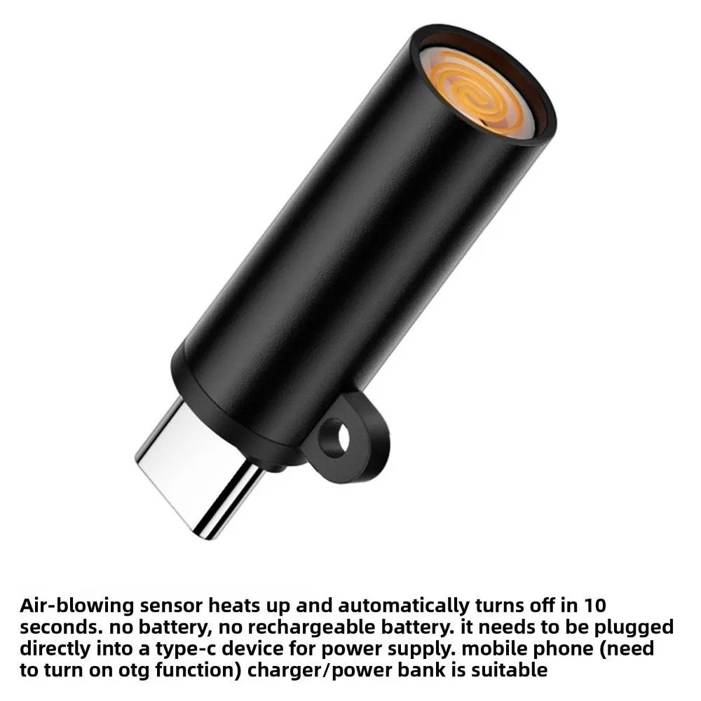 USB-C Flameless Electronic Lighter – 4 Pack