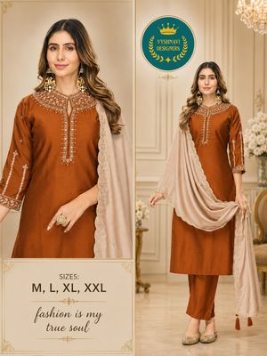High Neck Salwar Suit