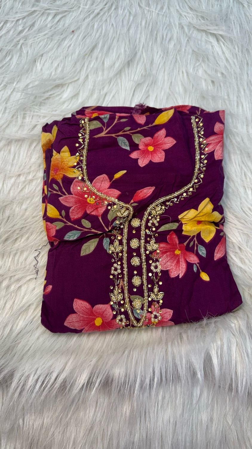 PURE REYON HAND WORK