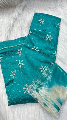 Cotton Thread Work Material