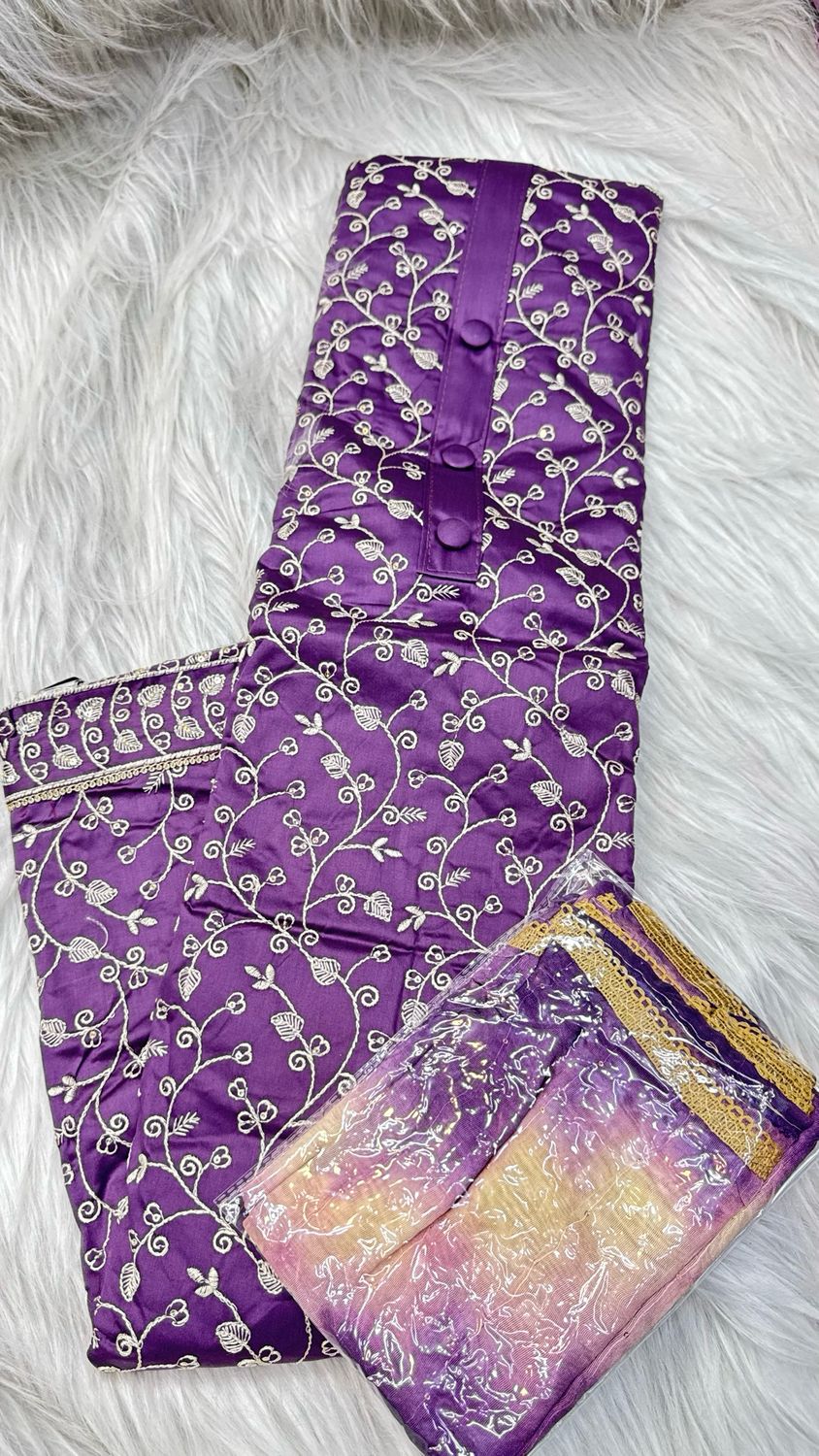Thread Work Dress Materials