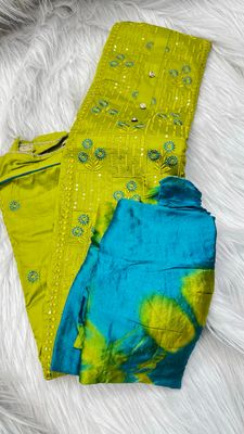Contrast Dress Materials