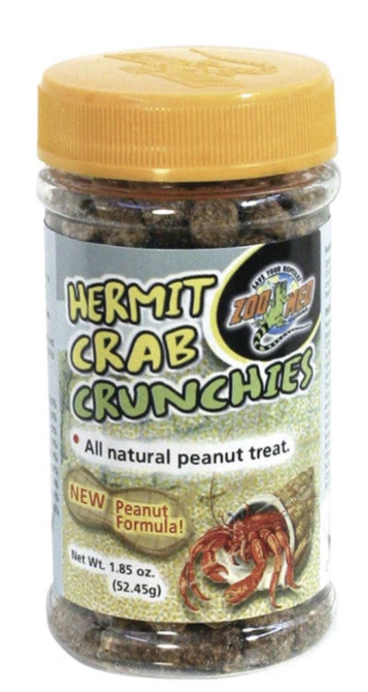 Zoo Med Hermit Crab Peanut Crunchies Treat 1.85 oz