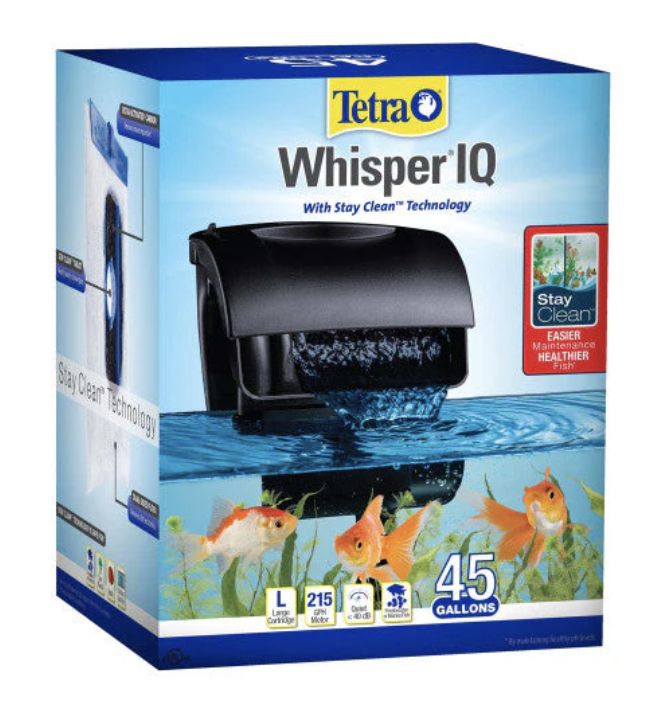 Tetra Whisper IQ 40 Power Filter Black 215 GPH