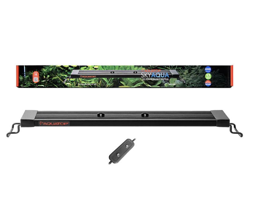 Aquatop SkyAqua LED Aquarium Light Fixture 6500K 21 W, 24-30 in