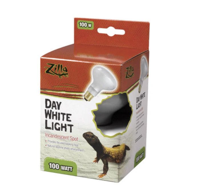 Zilla Incandescent Spot Bulbs Day White 100 Watts