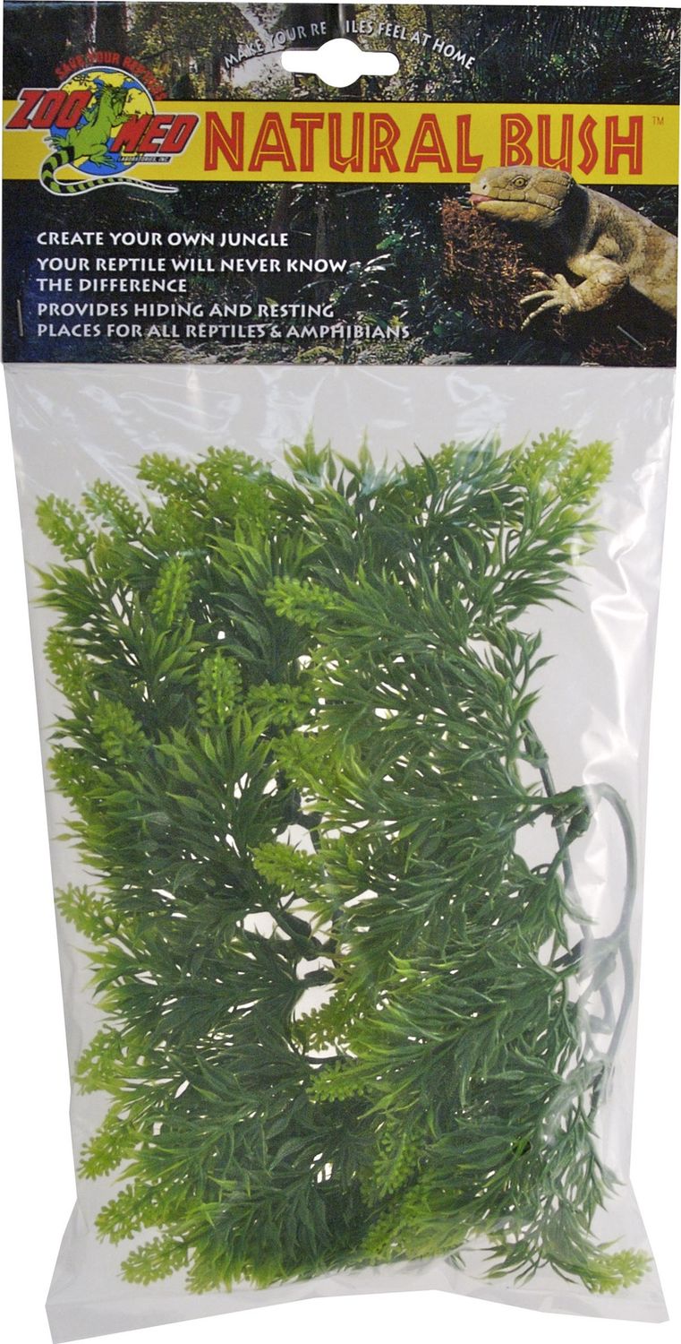 Zoo Med Natural Bush Malaysian Fern Plants Green 14in SM