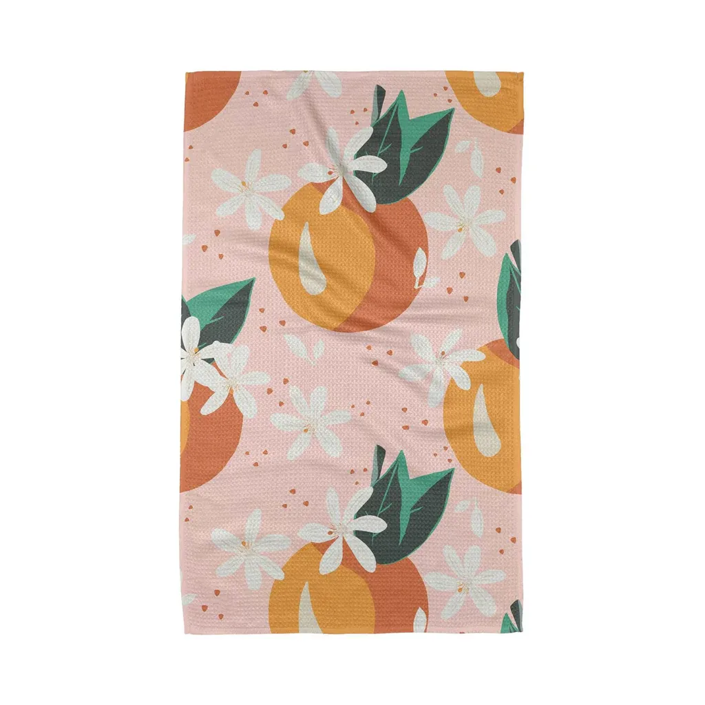 Just Peachy Tea Towel