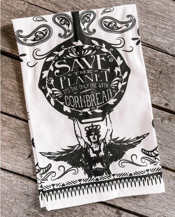 Cornbread Tea Towel
