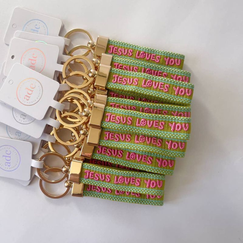 JESUS LOVES YOU Keychain