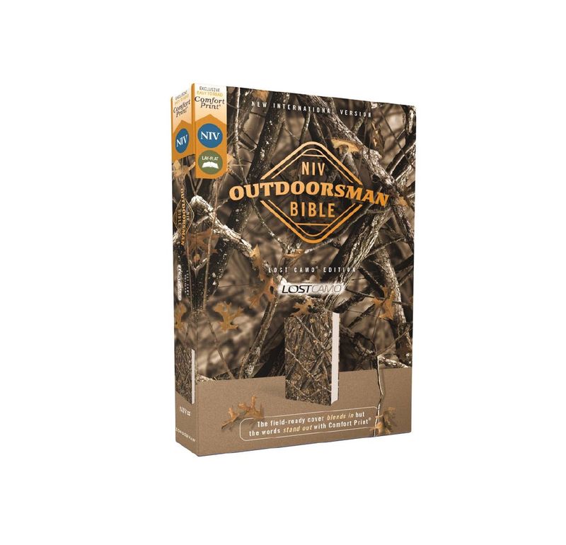 NIV Outdoorsman Bible, Lost Camo Edition, Leathersoft