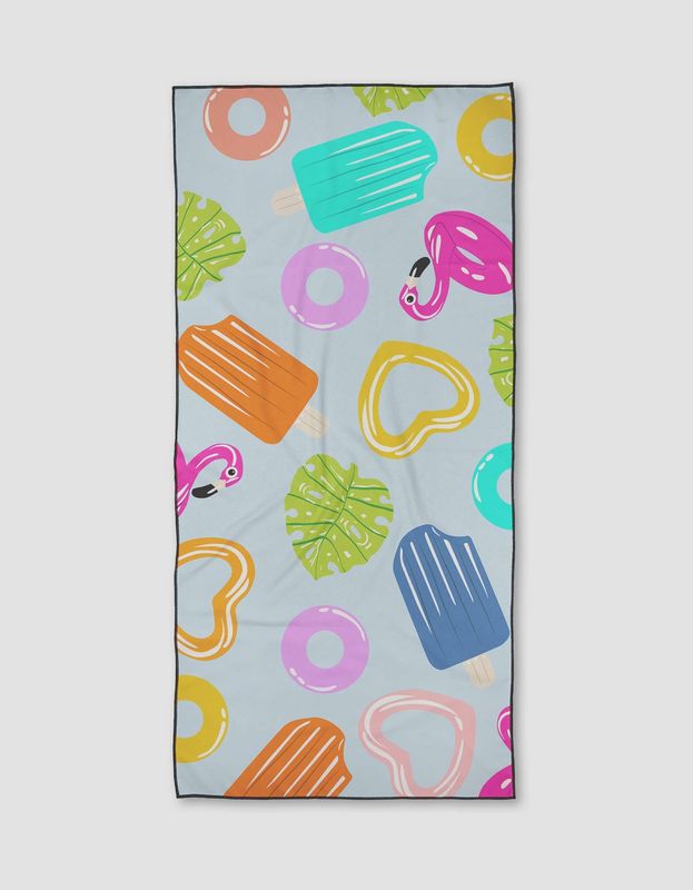Pool Party Beach Towel