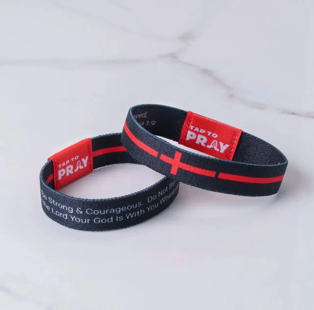 Tap To Pray Wristband Tap To Pray Wristband, Size: XS, Style: First Responders-Fire