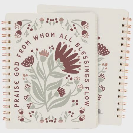 PK Spiral Notebook, Title: Praise God
