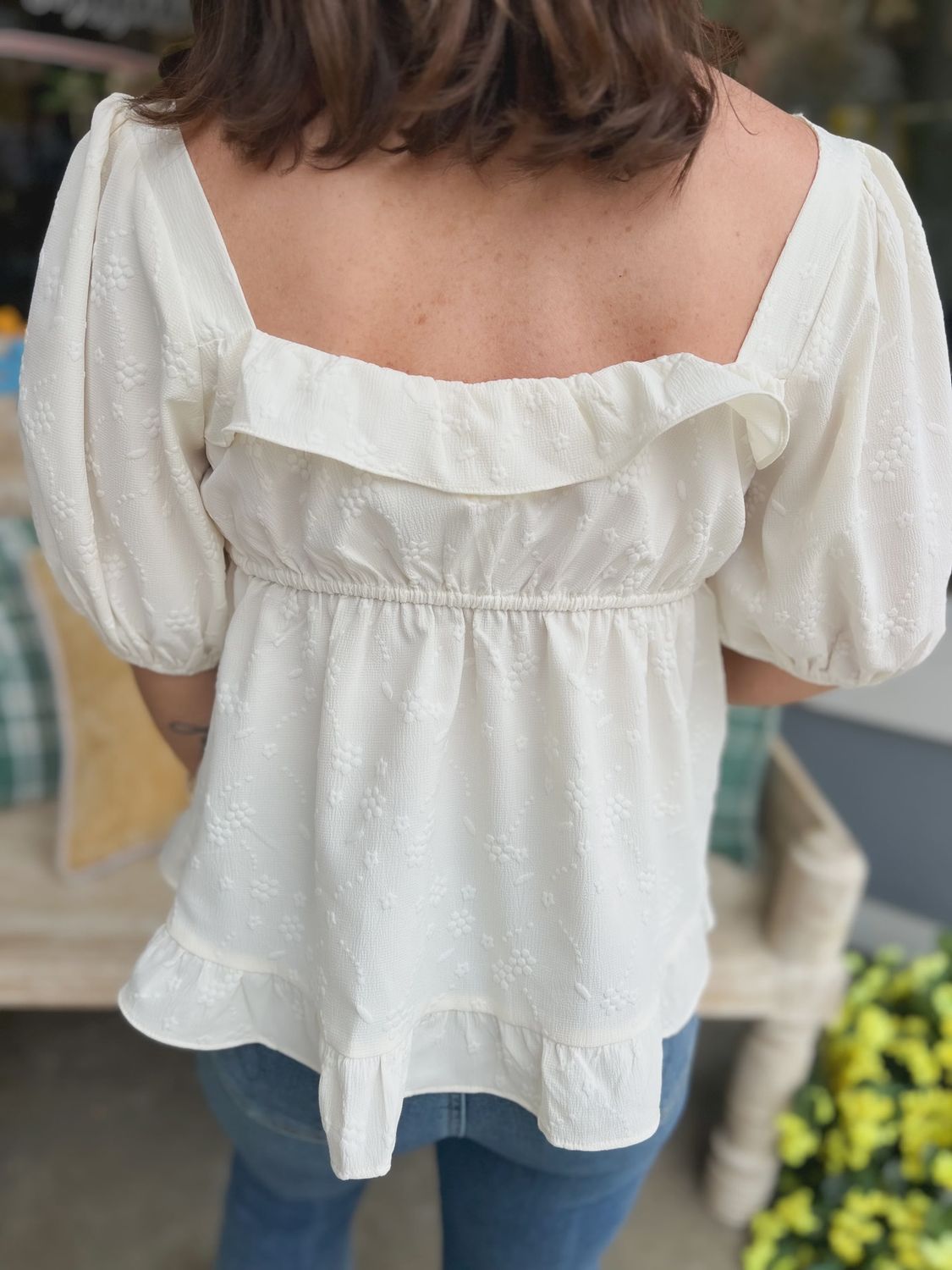 Dreamy Ruffled Bloom Blouse