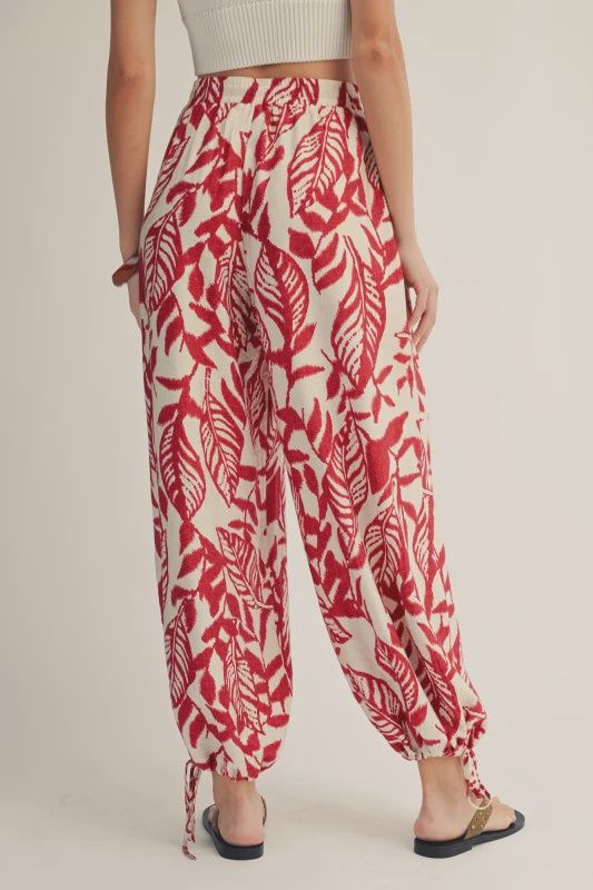 Island Tropic Drawstring Pants