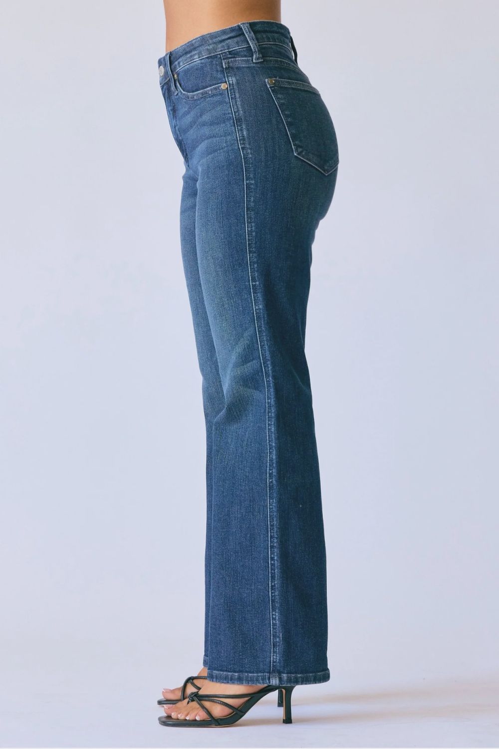 JB Petite Straight Tummy Control Jeans