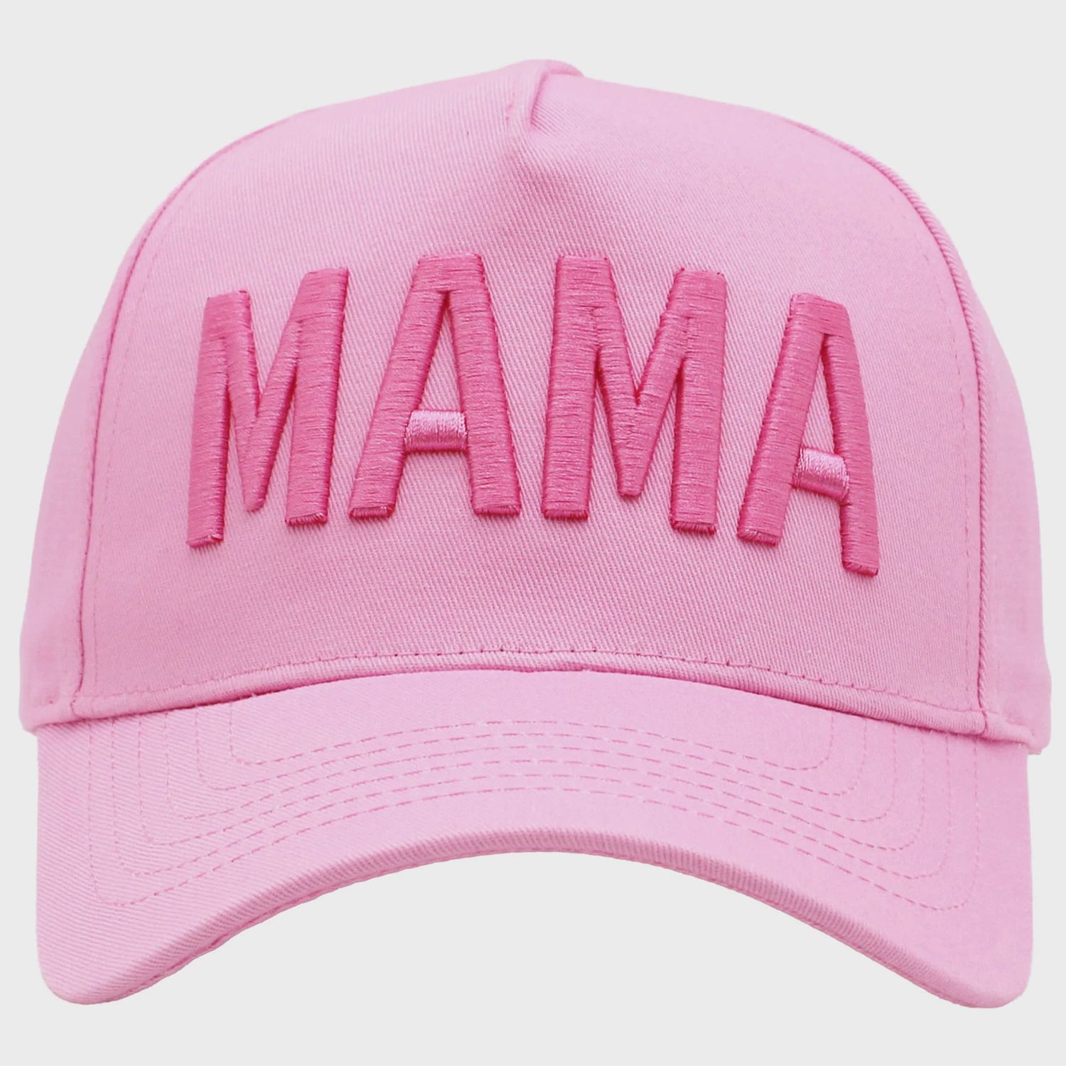 MAMA Embroidered Letter Baseball Cap, Color: Pink