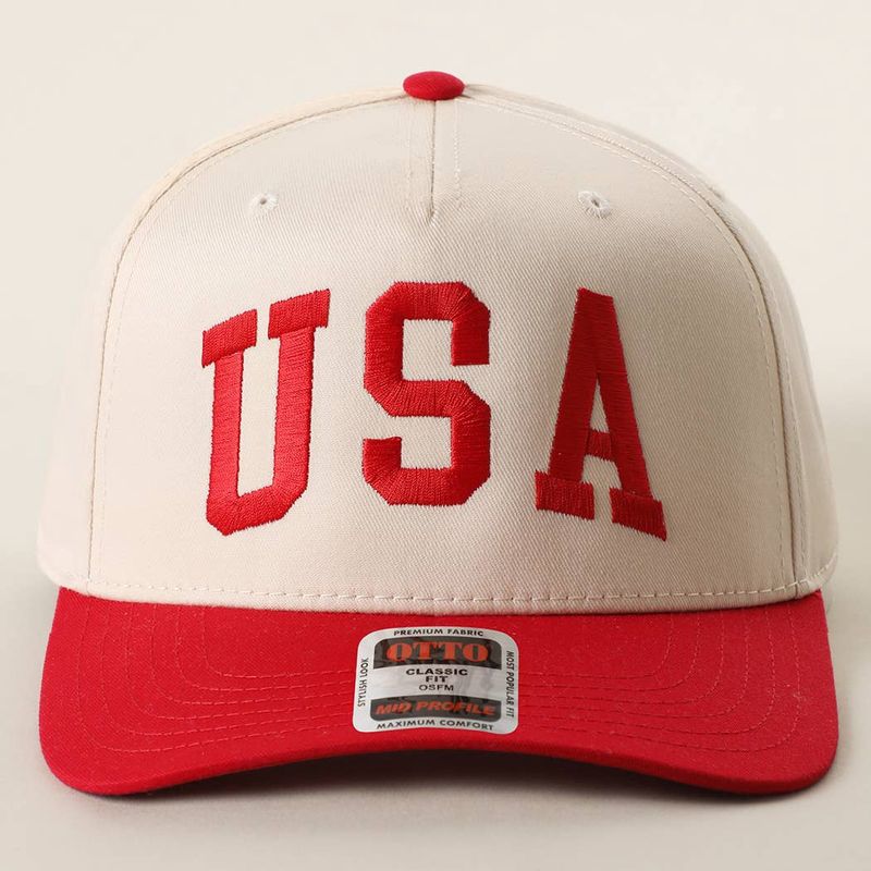 USA Embroidered Trucker Cap