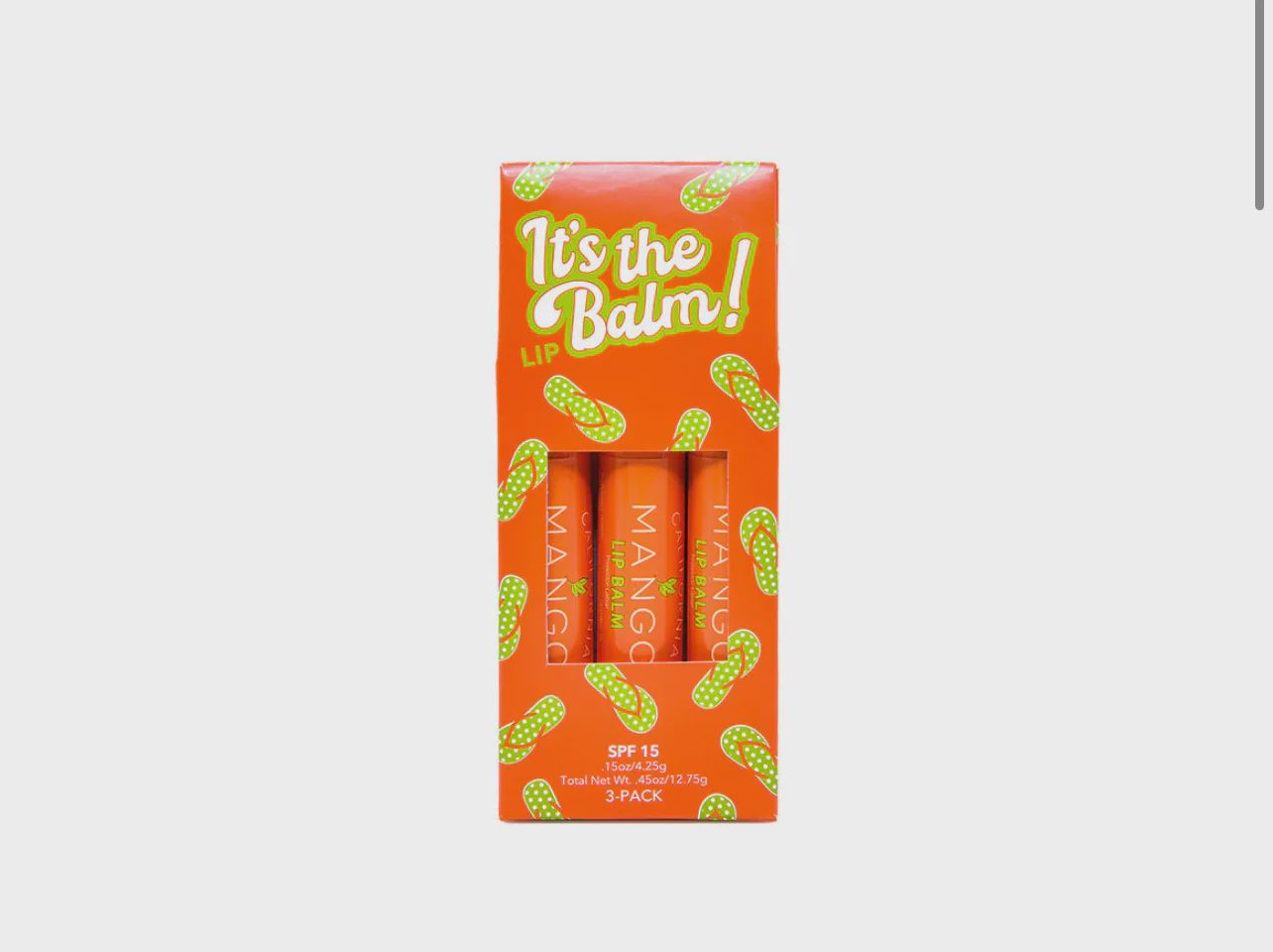 It's The Balm Lip Balm 3 pack-1