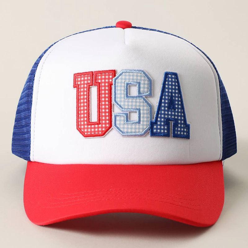 USA Patch Mesh Trucker Hat
