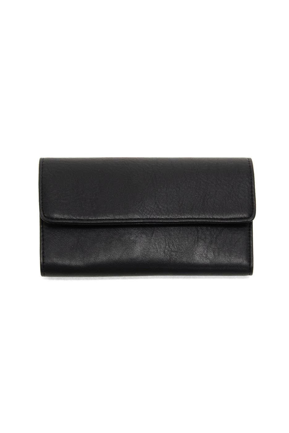 Marnie Mini Tri-fold, Color: L8352-00 Black