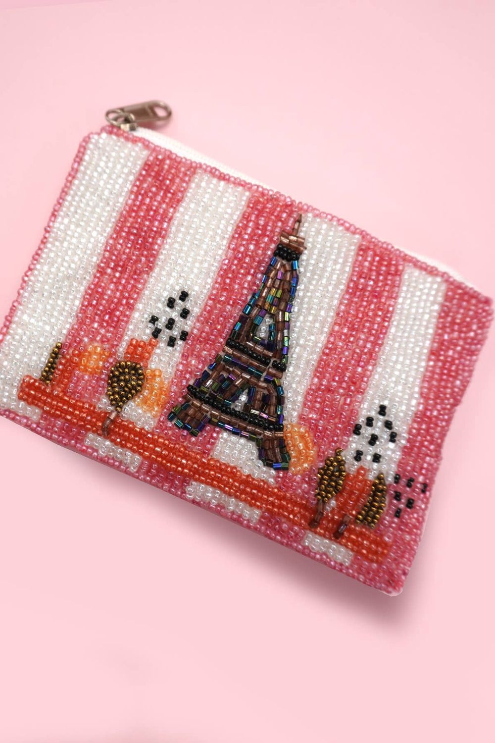 LONDON BEAD COIN POUCH, Color: PARIS 1073