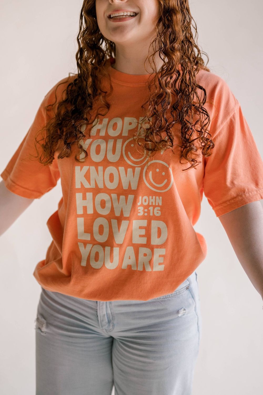 How Loved You Are Tee - Melon