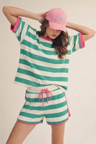 Waffle Knit Comfort Ensemble