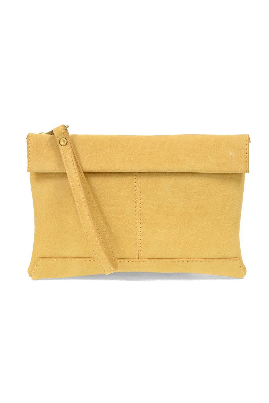 Kiara Foldover Convertible Crossbody, Color: L8129-S04 Yellow