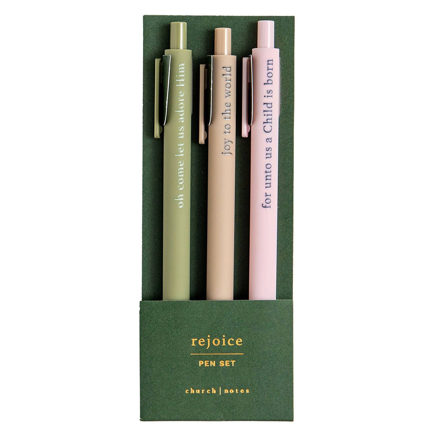 Rejoice Bible Study Pen Set