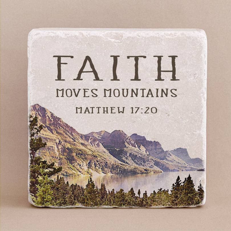 617 | Matthew 17:20 - Faith moves mountains, Size: Large