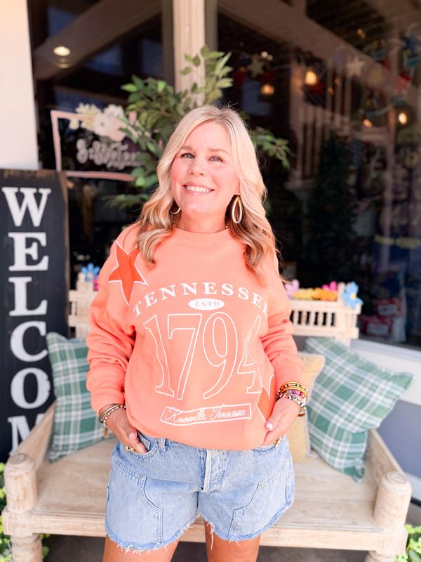 Tennessee Signature Mixed Applique Crew