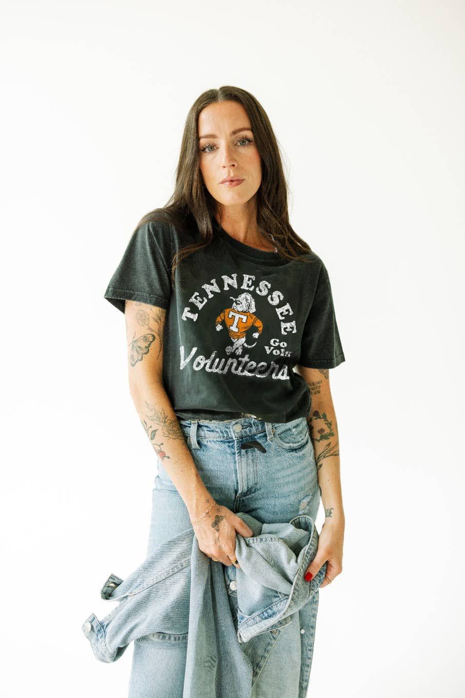 Tennessee Archival Arch Comfort Tee, Color: BLACK, Size: M