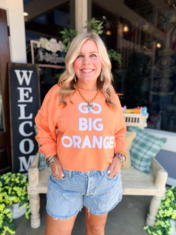 Tennessee Perkins Chenille Cropped Longsleeve