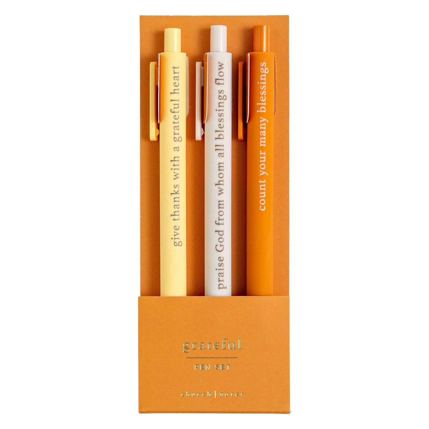 Grateful Bible Study Pen Set