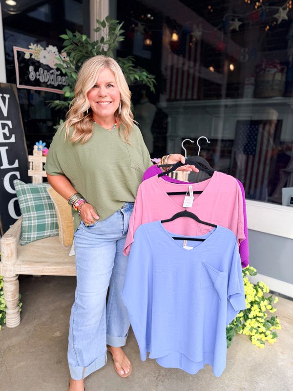V-Neck Dolman To p