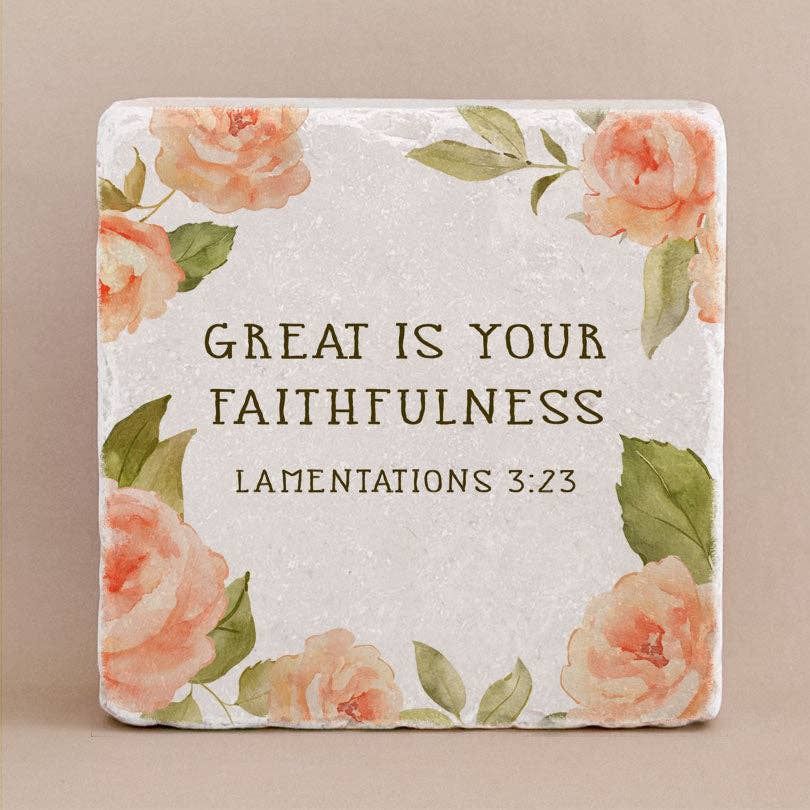 683 | Lamentations 3:23, Size: Large