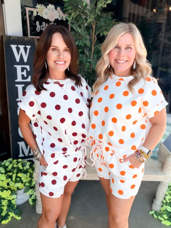 Varsity Dot Scuba Set