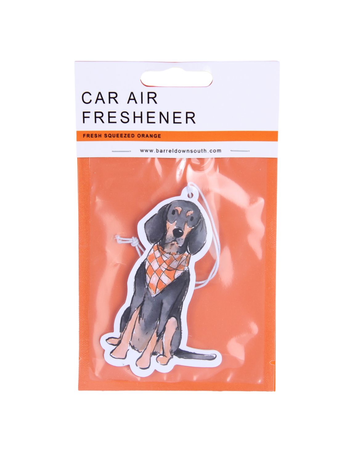 Bluetick Coonhound Sitting Air Freshener