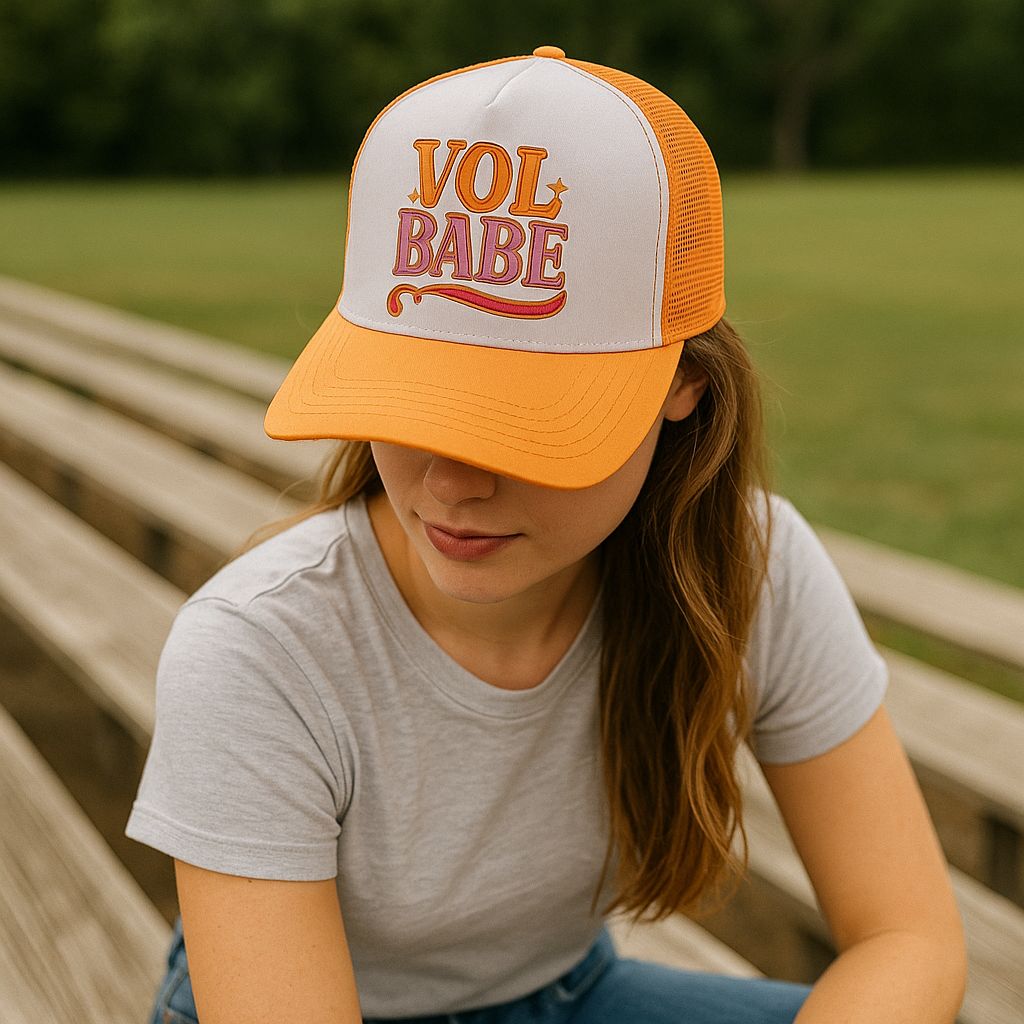 Vol Babe Hat – Tennessee Gameday Trucker Cap