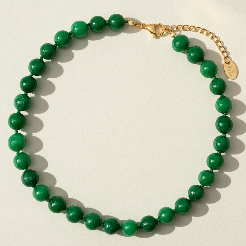 Emerald Spirit Choker Necklace