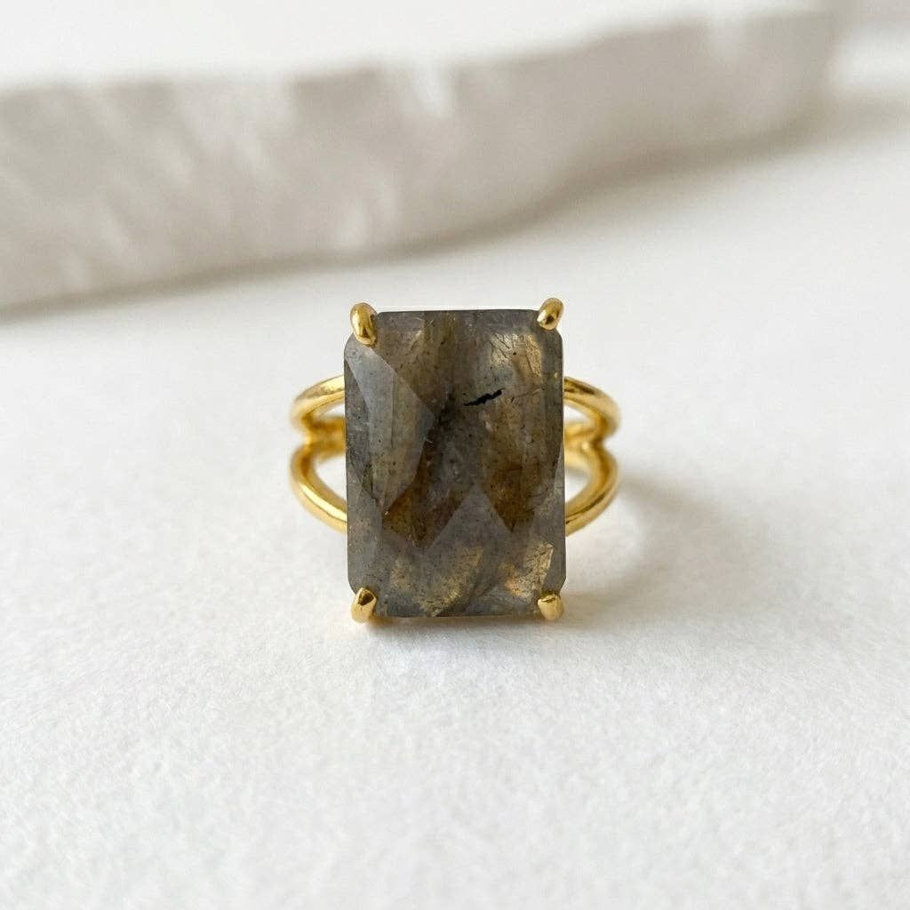 Twilight Essence Labradorite Ring